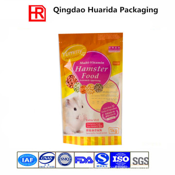 Cusomized and Printed Plastic Pet Food Bag with Clear Window